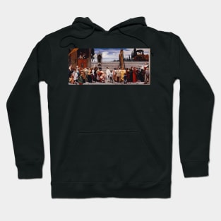 Cimabue's Celebrated Madonna is carried in Procession through the Streets of Florence -  Frederic Leighton, 1st Baron Leighton Hoodie